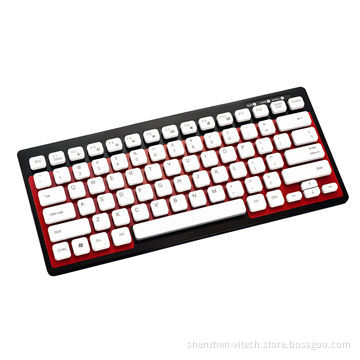 Wireless mini keyboard, fashion and practical design, easy to carry and convenient use